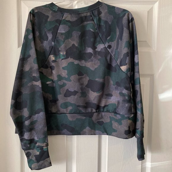NWT Nike Dri-Fit Camo Fleece Training Sweatshirt - Picture 6 of 9